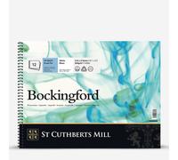 Bockingford : Spiral Pad : 12x16in : 300gsm : 12 Sheets : Cold Pressed : Not