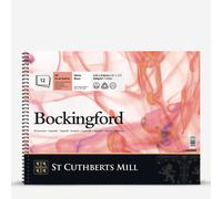 Bockingford : Spiral Pad : 12x16in : 300gsm : 12 Sheets : Hot Pressed