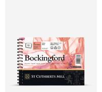 Bockingford : Spiral Pad : 5x7in : 300gsm : 12 Sheets : Hot Pressed