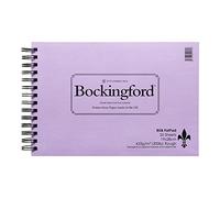 Bockingford Watercolour Paper Spiral Fat Pad 200lb (425 gsm) 20 sheets ROUGH surface 71/2x11in