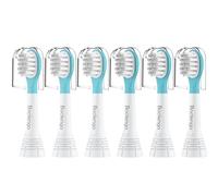 Boclengo Kids Toothbrush Heads for Philips Sonicare Kids Replacement Heads, for Phillips Sonic Care Kid Small Brush HX6032/94, HX6340,HX6350,HX6320,Soft Compact Brush Head for 3-7 Child,6 Pcs