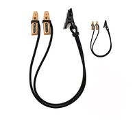 BOCOKO 2 Pieces Hearing Aid Clip Anti-Lost Lanyard BTE Protector for Adults Seniors and Kids(Black)