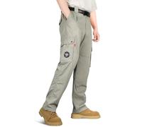 BOCOMAL FR Cargo Pants Flame Resistant Pants(2112&CAT2) 100% C 7.5oz Utility Fire Resistant Pants - grey - 46W x 30L