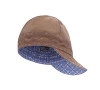 BOCOMAL Welding Cap HRC2 Flame Resistant 10OZ Durable Cotton Canvas Duck 6 Pannel Welder Caps, Brown, 7, Brown, 7