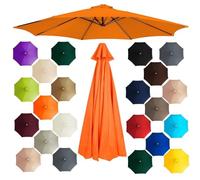 BOCXYTX Parasol replacement cover replacement parasol canopy with 6/8 ribs
