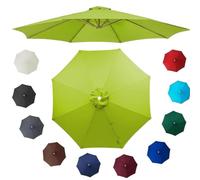BOCXYTX Replacement Parasol Canopy Heavy Duty Fabric with 6/8 ribs