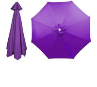 BOCXYTX Replacement parasol cover, waterproof, parasol cloth for 6/8 struts