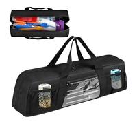 Boczif Grill Utensil Storage Bag, BBQ Tool Organized Bags, Barbecue Hardware Grill Accessories Carry Bag, Picnic Cooking Tools Holder Pouch for Camping, Outdoor BBQ