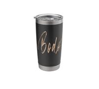Bodø Norway Vintage Elegant Design Stainless Steel Insulated Tumbler