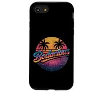 Bodacious 80s Retro Aesthetic Synthwave Palm Trees Sunset Case for iPhone SE (2020) / 7/8
