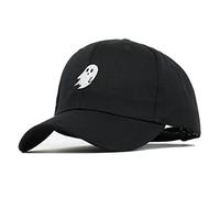 BODAMIA Anime Embroidered Baseball Cap Japanese Dad Hat for Men Black, Halloween Ghost Hat