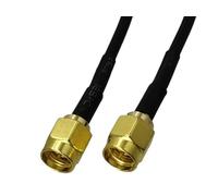 bodateng LIHUA 1pcs RG174 SMA Male Plug to SMA Male Plug Coaxial Connector Pigtail Cable Straight New 4inch~5M(2FT (60CM))