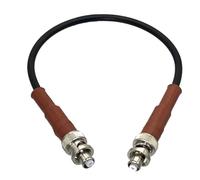 bodateng LIHUA 1Pcs RG58 SHV 5000V 5KV RP-BNC Male Ja-ck to RPBNC Male Ja-ck High Voltage Connector Coaxial Pigtail Cable 12inch~10M(6FT)
