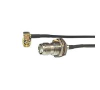 bodateng LIHUA W/i/Fi Router Cable RP-TNC Female RP-SMA Male Plug Right Angle Pigtail Adapter RG174 Wholesale 20CM 8"(100CM)