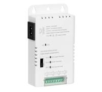Boddceto CCTV Camera Power Supply Distribution Power Supply 90V-264VAC Input to 12V-13.8-15VDC Output 4 Channel, HD4C50W