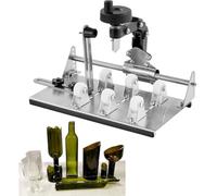Boddceto Glass Bottle Cutter Kit, DIY Precision Glass Cutter for Square, Round and Irregular Bottles, Glass Cutting Tool Kit