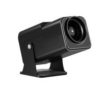 Boddceto Projector Y6S Android WIFI Projector Home Portable Wall Throwing 4K Ultra HD Home Theater Projector Black UK Plug