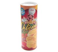 Boddceto The Potato Chip Snake Can Jump Spring Snake Toy Gift April Fool Day Halloween Decoration Jokes In A Can Gag Gift Prank Large Size (Potato Chip style)