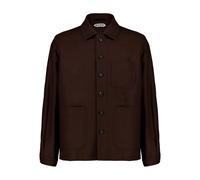 BODE Bramble Franck wool overshirt - Brown L