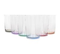 Bodega Highball Glasses - 520ml - Colour Base - Pack of 6 LAV Multi One Size