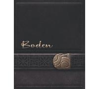 BODEN JOURNAL GIFTS: Novelty Personalized Present With Customized Name On The Cover (Boden Notebook)