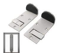 Bodentürstopper - Robuster Türstopper Ohne Lochen | Edelstahl Kollisionssicherer, Faltbarer Türstopper Mit Gummipuffer, Wandschutz An Der Unterseite Für Küchen, Badezimmer, Restaurants, Büros