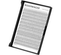 Bodermincer 7D/10D/20D/30D/40D/50D/60D/80D/100D Lash Cluster 240pcs D Curl Individual Cluster Eyelashes Fluffy false Eyelashes Extension Lash Cluster DIY at Home (10D-9mm)