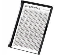 Bodermincer 7D/10D/20D/30D/40D/50D/60D/80D/100D Lash Cluster 240pcs D Curl Individual Cluster Eyelashes Fluffy false Eyelashes Extension Lash Cluster DIY at Home (7D-8mm)