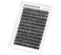 Bodermincer 7D/10D/20D/30D/40D/50D/60D/80D/100D Lash Cluster 240pcs D Curl Individual Cluster Eyelashes Fluffy false Eyelashes Extension Lash Cluster DIY at Home (40D-14mm)