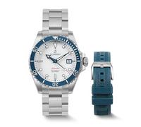 BODERRY Men's Automatic Dive Watch - Japanese Movement, Titanium Case/Bracelet, Sapphire Crystal, 200M Waterproof, Swiss Super-LumiNova, Screw-Down Crown
