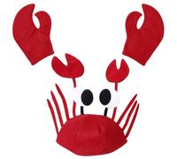 Bodeshis 2 Piece Crab Costume Hat and Gloves, Under The Sea Costumes
