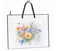 Bodeshis A2 Art Folder, A2 Portfolio case for Artwork Storage and Transportation, Ideal for Classroom Organisation and Studio Presentations