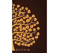 Bodhi: 150-page Journal With the Symbolic Image of a Bodhi Tree From India (Black / 5.25 x 8 Inches)
