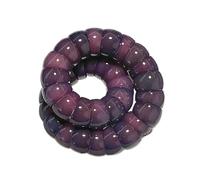 Bodhi Beads Bracelet for Anxiety Relief, Natural Bodhi Seeds Beaded Bracelets, Healing Bead Bracelets Jewelry for Women (Dark Purple)