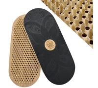 Bodhi Board® Sadhu Board Nail Board for Feet Foot Yoga Meditation Wood for Acupressure Acupuncture Relaxation Mental Health Massage Nail Board
