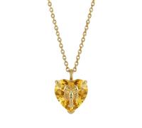 Bodhi2000 Comfortable Everyday Necklace with Delicate Love Necklaces Style, Fashionable Charm Necklace for Mom, 0.98in Pendant, Colorful, Designed for Daily WearK