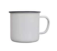 Bodhi2000 Enamel Camping Mug, Vintage Retro Unbreakable Drinkware