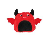 Bodhi2000 Eye-catching Cat Toy Design Halloween Devil Bat Plush, Catnip Infused Kicker with Crinkle Sound, Durable Scratch Resistant Play for Solo Entertainment, 1 Pack, Green A