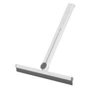 Bodhi2000 Travel-Friendly Squeegee Double-Sided Window Scraper Design for Excellent Cleaning Power Glass Doors Water Wiper Portable Efficient Grey