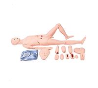 BODHIS Mannequin Démonstration, Multi Functional First Aid Trauma Anatomical Human Manikin, Life Size, Decu