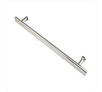 BODHIS Stainless Steel Glass Door Push-Pull Handle Shower Door Handle and Pulls Replacement Sets for Glass Door | Polish Chrome
