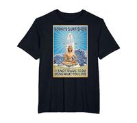 Bodhi's Surf Shop It's Not Tragic to Die Doing What You Lov T-Shirt, Men's Big and Tall, Black, 2X Tall