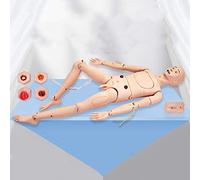 BODHIS Teaching Model,Basic Geri Nursing Skills Geriatric Training Manikin Human Dummy Life Size 67In With