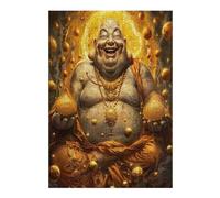 Bodhisattva 300 Piece Jigsaw Puzzle Pack Lotus Faith Teens Beginners Cognitive Development Puzzle Fans Group Play Anniversary Recycled Cardboard 300 PCS