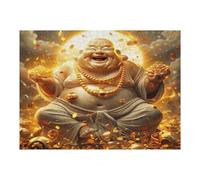 Bodhisattva 500 Piece Complete Jigsaw Puzzle Set Lotus Faith Teens Beginners Educational Challenge Puzzle Fans Group Play Anniversary Fathers Thick Cardboard 500 PCS