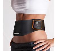 Bodi-Tek Ab & Back Muscle Strengthener Belt with EMS & Heat - Rechargeable Core Trainer with 7 Programmes, Adjustable Fit, Graphene Heating & USB Power - Home Fitness & Toning Belt for Men & Women