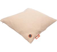 BODI-TEK Cozy Una Heated Knitted Fabric Cushion - Beige, 45 x 45cm