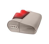 Bodi-Tek Nordic Relief Shiatsu Massage Pillow - Cordless Deep Tissue Massager with Heat, 3D Kneading Nodes, Rechargeable Battery, Adjustable Speeds, Washable Cover - for Neck, Back, Legs & Feet