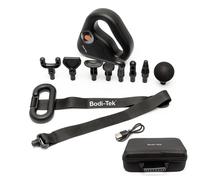 Bodi-Tek Sports Percussion Massage Gun with Lateral Action Massage Belt in Black Bodi-tek Black