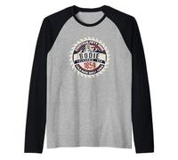 Bodie California USA Historic Gold Rush Ghost Town Souvenir Raglan Baseball Tee